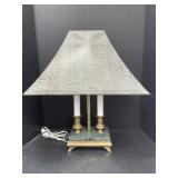 Dual Light Table Lamp with Shade
