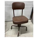 Old Desk Chair on Wheels