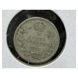 1911 Canadian 5 Cent Coin