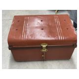 Painted Metal Trunk