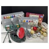 Christmas Lights And Ornaments