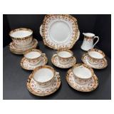 Royal Albert Dishes - 5 Teacups, 6 Saucers,