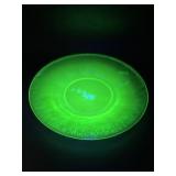 Uranium Stretch Glass Plate