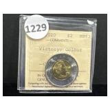 2020 Canadian Victory Coloured Toonie