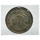 1938 Great Britain Shilling