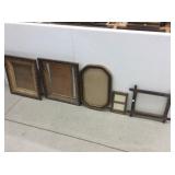 5 Antique Picture Frames