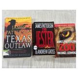3 James Patterson Novels