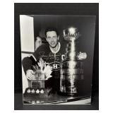 Black & White Jean Beliveau Photo