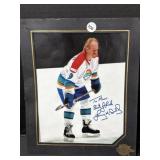 Lanny McDonald Photo with Signature