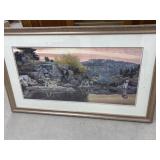 Large Framed Print - Shoreline Encounter by