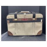 Small Suitcase with Oscar De La Renta Label