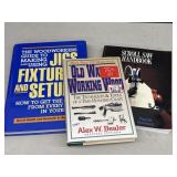 3 how to wood working books