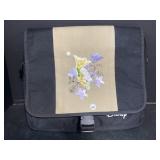 Disneyï¿½s Tinkerbell Black Nylon Crossbody Laptop