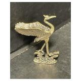 Miniature Brass Crane