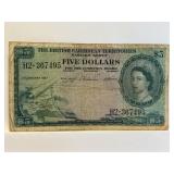 British Caribbean Territories Eastern Group $5