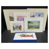 Shan Kelly Cecilia Blank Greeting Cards Set with