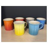 6 Le Creuset Mugs