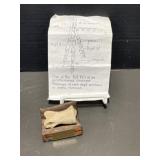 Alberta Dinosaur Bone on Stand