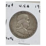 1954 D -   U S A  50 Cent