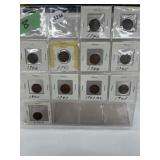 Canada One Cent Coins: 1940 - 1949 With 1947 And