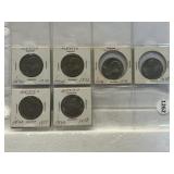 Mexico One Peso Coins To Include: 1970, 1972, 1974