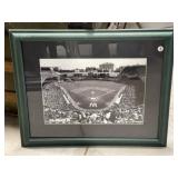 Framed Yankee Stadium Print, 22x18 '