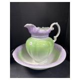 Antique Wash Basin & Pitcher