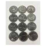 Cdn 25 Cent Coins 1992: North West Territories,