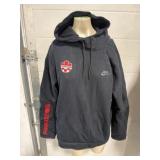 Nike Size L Canada Soccer Hoodie And Plain No