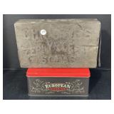 2 Tins - Biscuits And Christie's Zephyr Cream