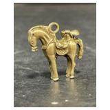 Saddled Horse Pendant