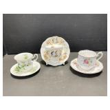 3 Royal Albert Teacups & Saucers