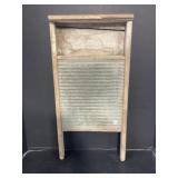Wood & Glass Washboard, 24 '