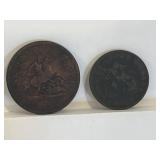 Bank Of Upper Canada  1857 Bank Token One Penny.