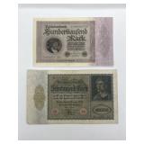Germany: Reichs Banknote 'hunderttaufend