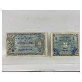 Germany. Ten 'zehn' Mark Banknote