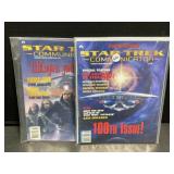 (2) 1994-95 Star Trek Communicator Magazines