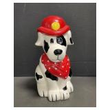 Dalmatian Fire Dog Cookie Jar