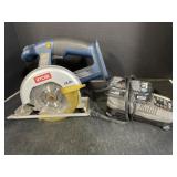 Ryobi Battery, Charger And Saw