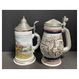 2 Beer Steins
