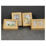 Assorted Costume Jewelry Brooches (4)