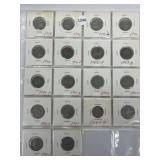 Usa 5 Cent Coins - Jefferson Nickels: 1939, 1940,