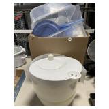 Assortment Of Plastic Food Storage