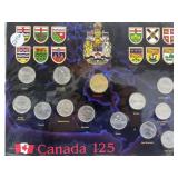 Canada 1992 Twenty Five Cent Coin Set Plus The