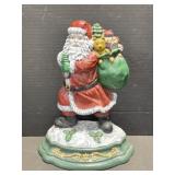 Cast Iron Santa Claus Doorstop