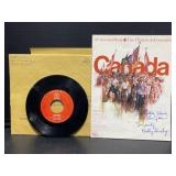 Canadaï¿½s Centennial Song - Sheet Music Signed by