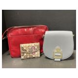 2 Purses And 1 Wallet- Danier Leather, Ted Baker
