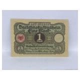 Germany: Reichs 1 Mark Banknote: