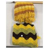 2 Crochet Lap Blankets