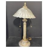 23 ' Lamp with Frosted Glass Shade